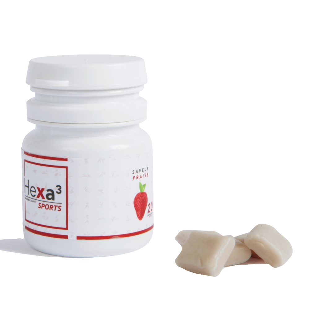 chewing gum cbd hexa3 fraise