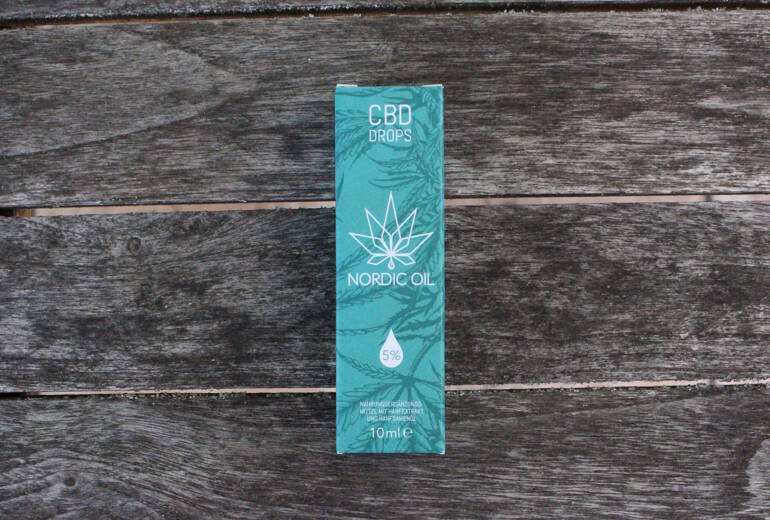 packaging nordic oil cbd au sol