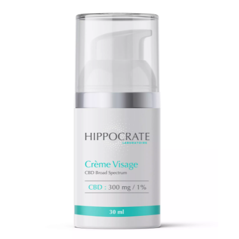 Crème pour visage 1% CBD la ferme du CBD