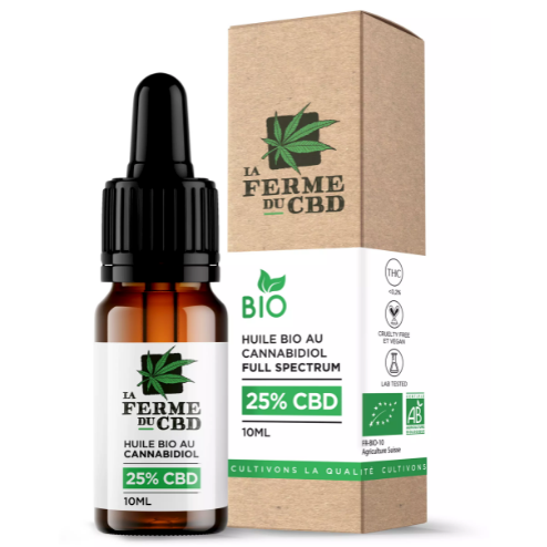 la ferme du cbd huile de chanvre 25