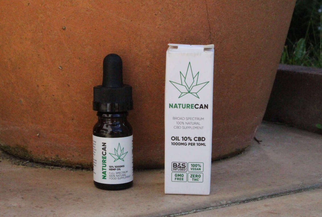 test avis huile cbd naturecan