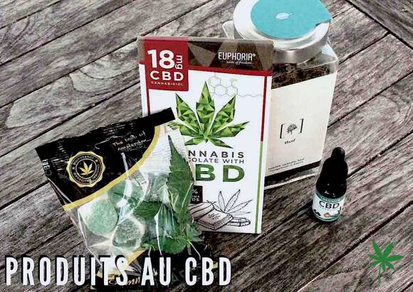Produits au CBD
